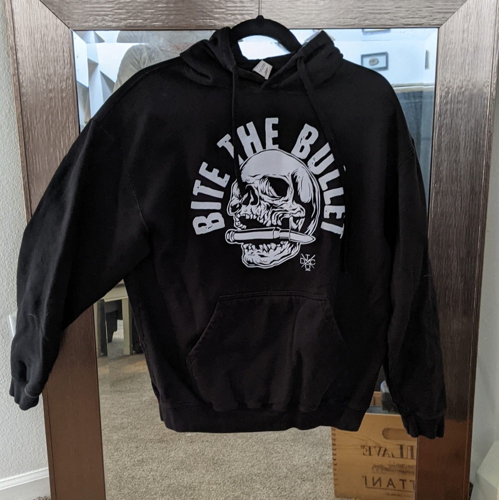 Black hoodie